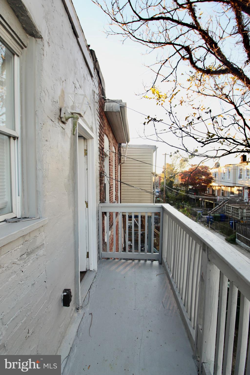 434 East 28th Street Baltimore, MD 21218 - Photo 21 of 37 a view of a balcony with yard