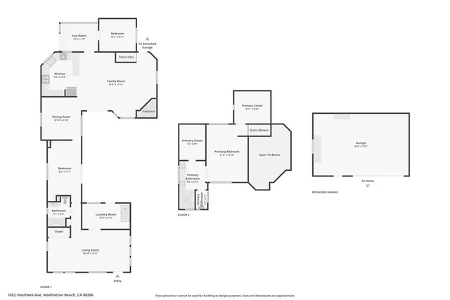 $2,800,000 | 1652 Voorhees Avenue, Manhattan Beach, CA 90266