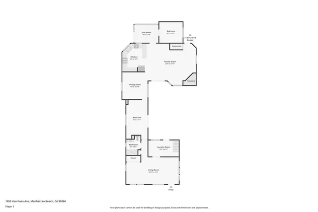 $2,800,000 | 1652 Voorhees Avenue, Manhattan Beach, CA 90266