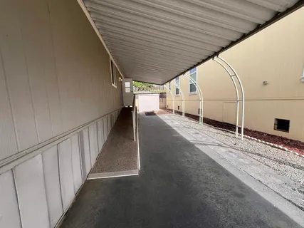 a view of a porch