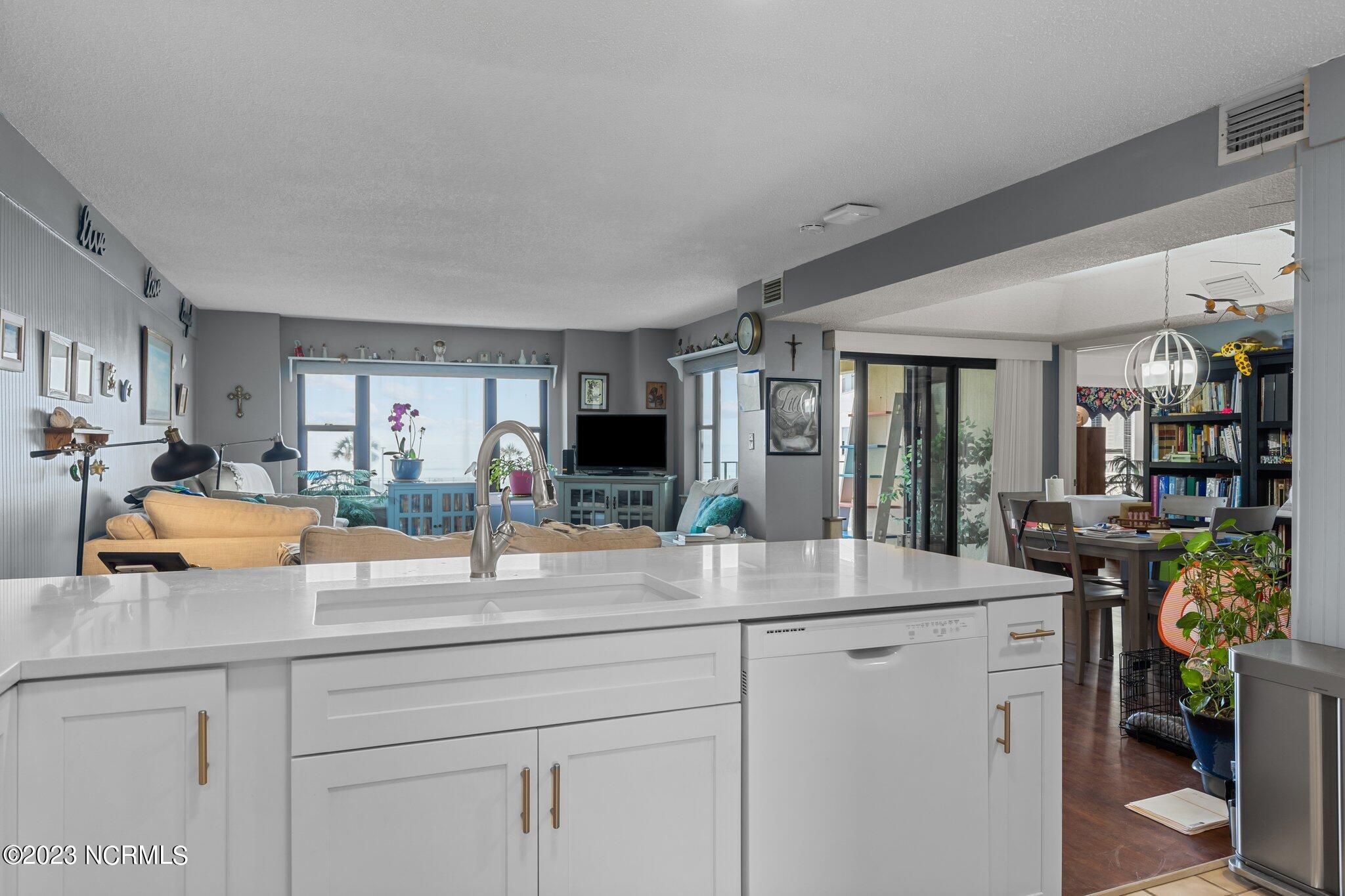 1505 Salter Path Road, Unit 238 Indian Beach, NC 28512 - Photo 6 of 49 view of living room