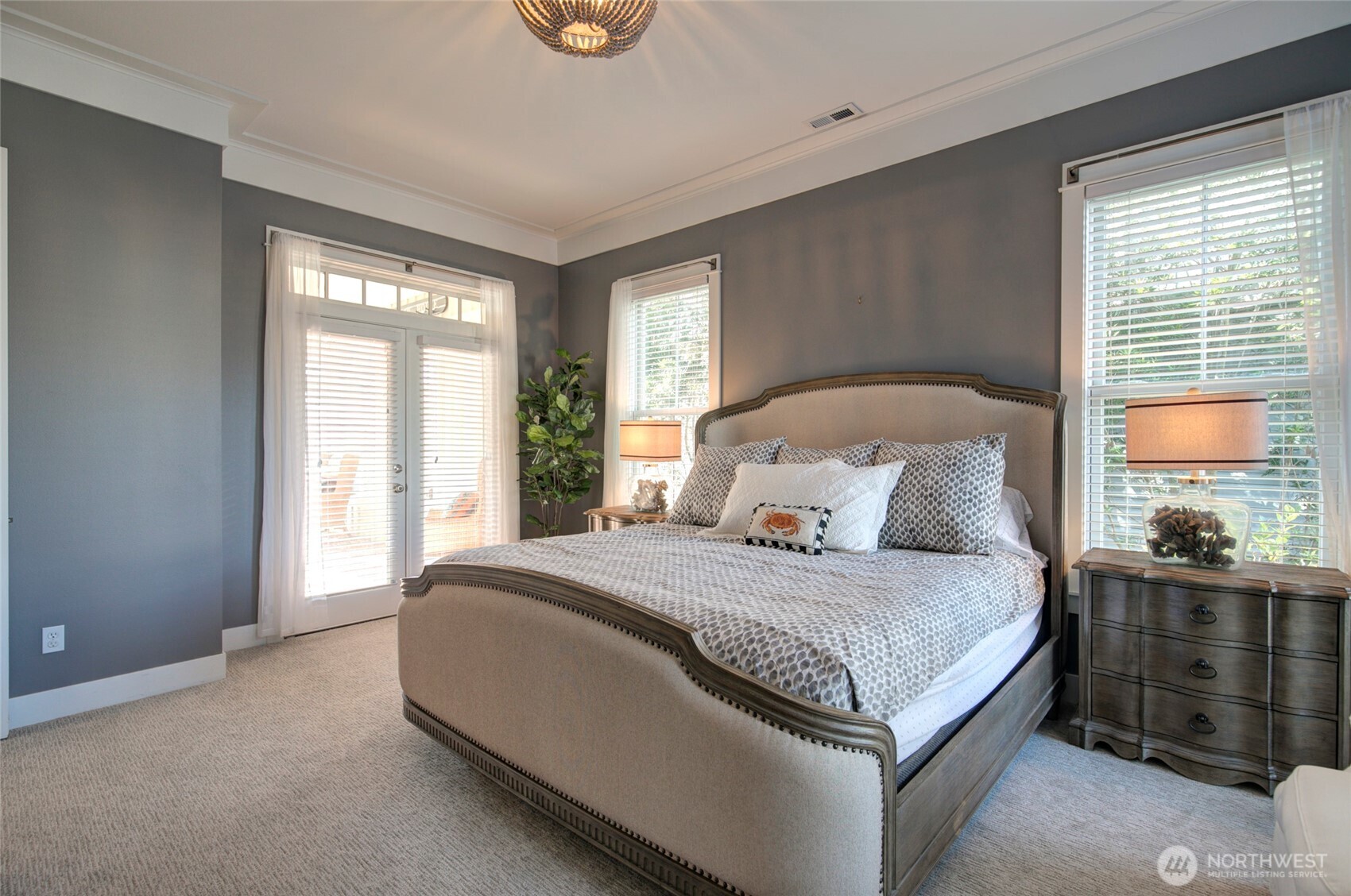 33 Fireside Lane Pacific Beach, WA 98571 - Photo 19 of 40 a bedroom with a large bed and a window