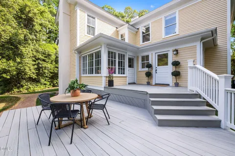 a view of a house with sitting area