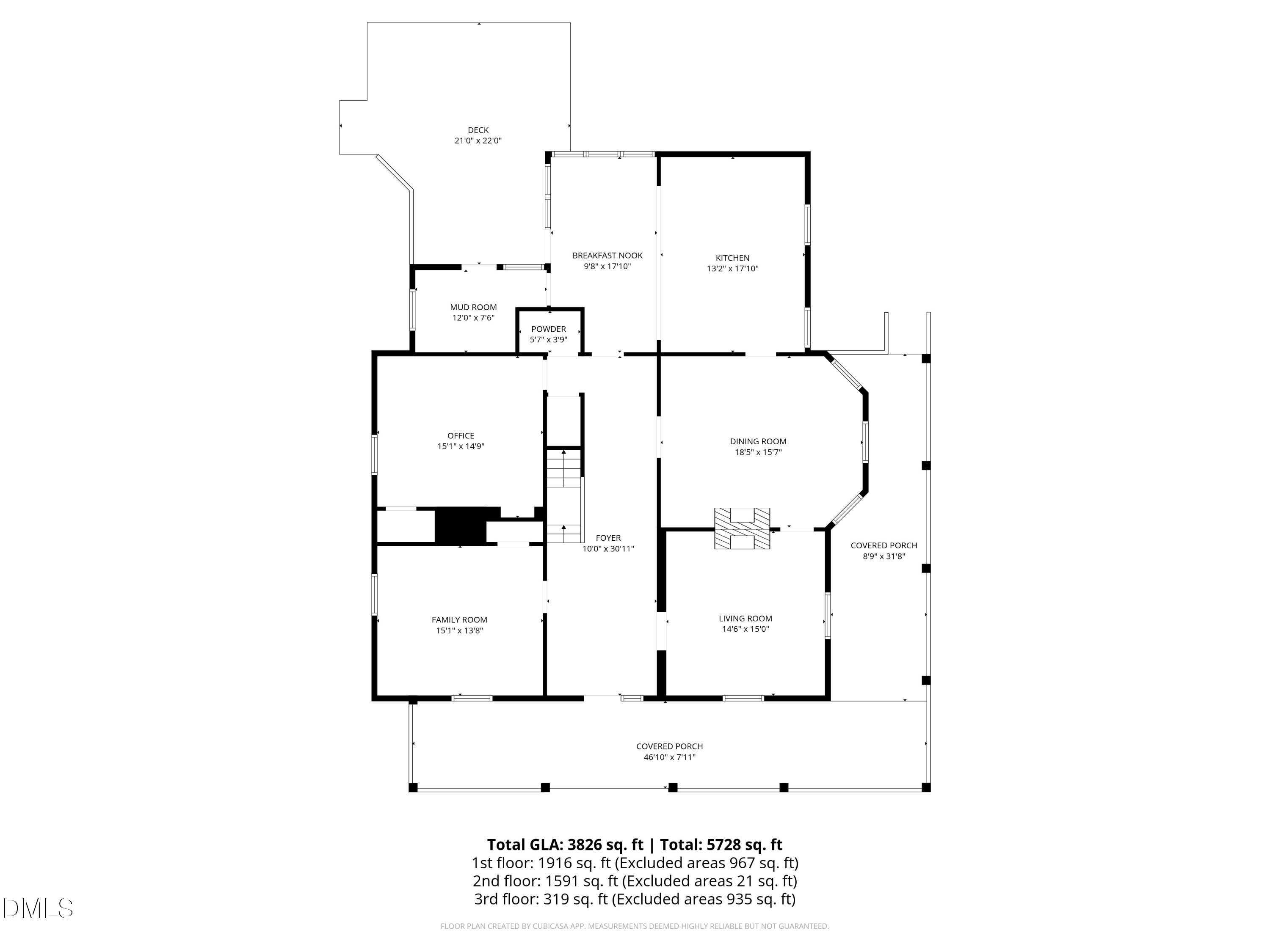 400 Ransom Street Chapel Hill, NC 27516 - Photo 67 of 67 a picture of floor plan