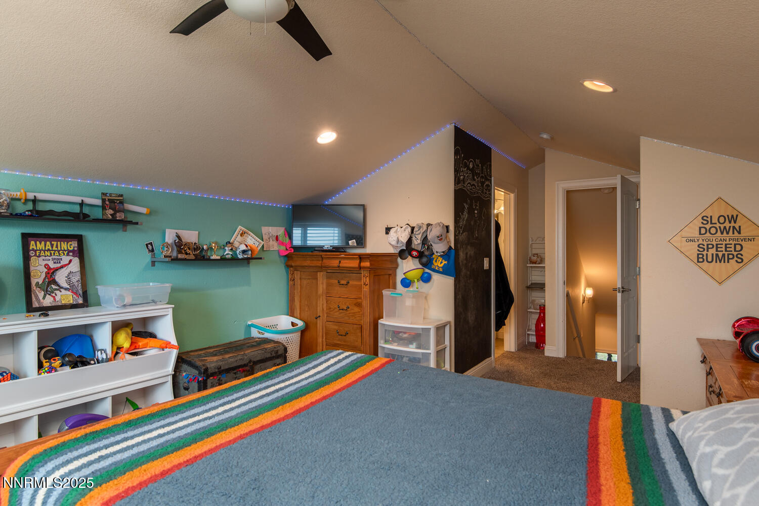 1114 Galante Road Minden, NV 89423 - Photo 21 of 32 Upstairs Bonus Room/Bedroom