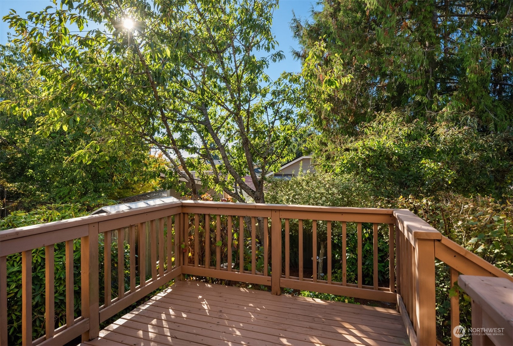 6049 5th Avenue Northwest Seattle, WA 98107 - Photo 19 of 22 a view of balcony with wooden floor