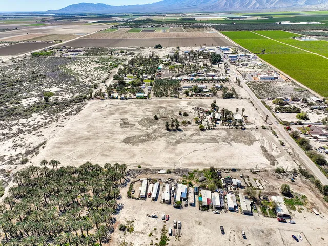 an outdoor space with seating space