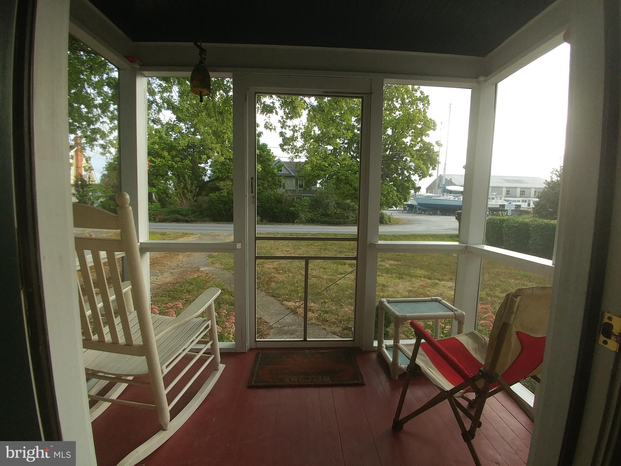 21581 Chicken Point Road Tilghman, MD 21671 - Photo 27 of 32 Screened in porch