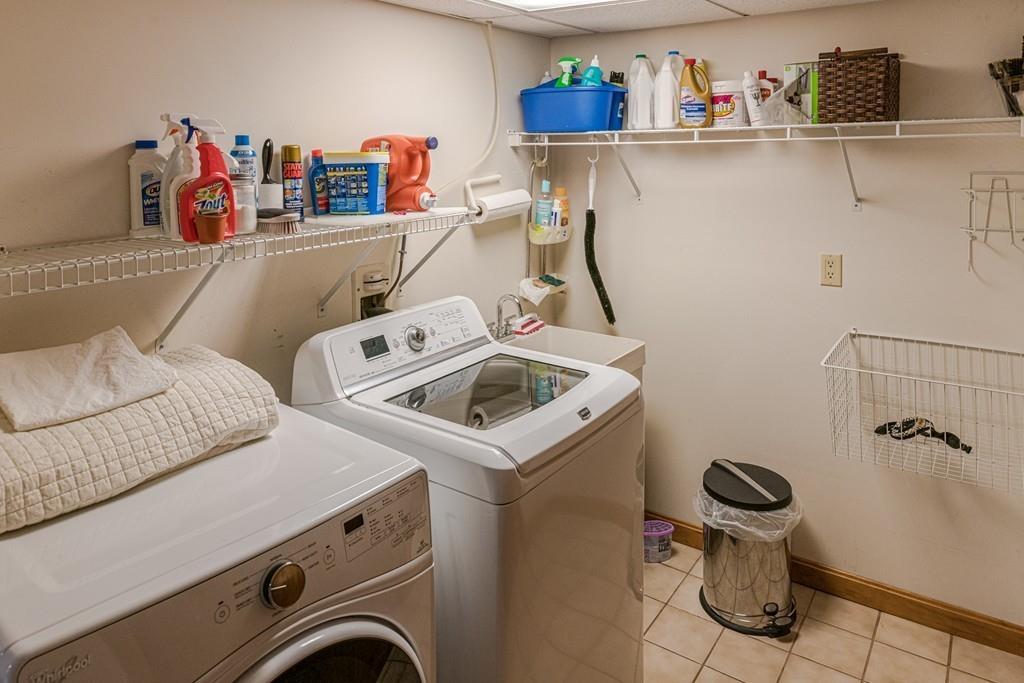 13 McKinley Road Marblehead, MA 01945 - Photo 27 of 36 a utility room with dryer and washer