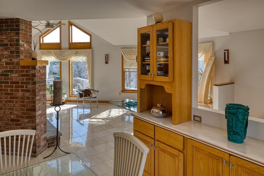 13 McKinley Road Marblehead, MA 01945 - Photo 5 of 36 a bathroom with a sink a mirror and shower