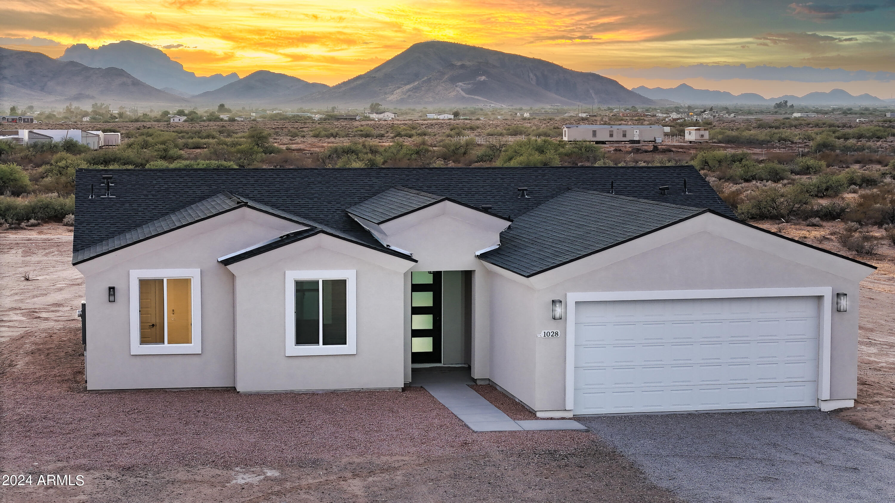 1028 South Wintersburg Road Tonopah, AZ 85354 - Photo 8 of 48 front view of house