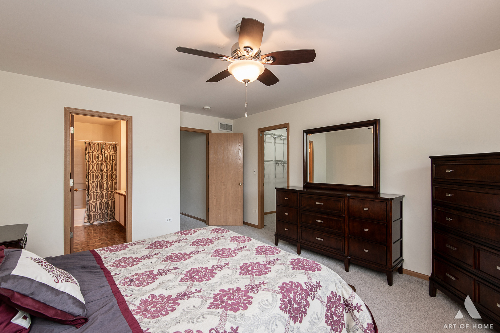 397 Littleton Trail Elgin, IL 60120 - Photo 16 of 30 a bedroom with a bed and a dresser