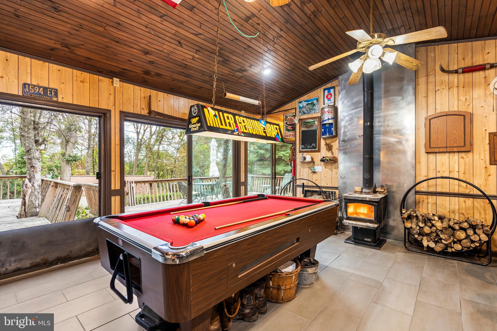 18347 Manor Church Road Boonsboro, MD 21713 - Photo 45 of 70 a room with pool table and windows