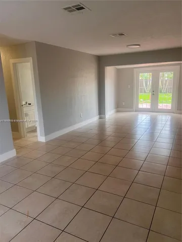 a view of a livingroom with a pathway