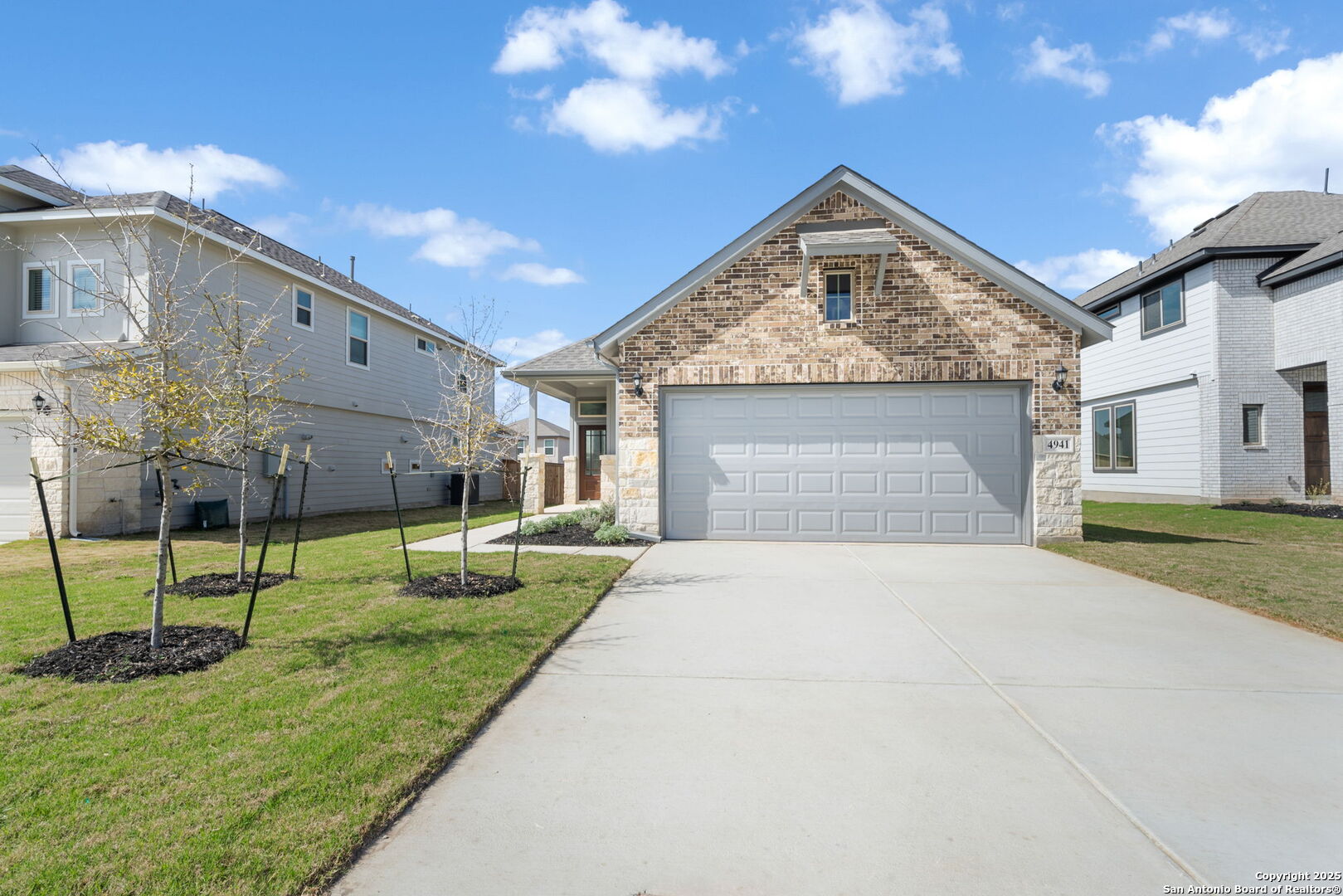 4941 Park Cape Marion, TX 78124 - Photo 1 of 1 a view of outdoor space yard and garage