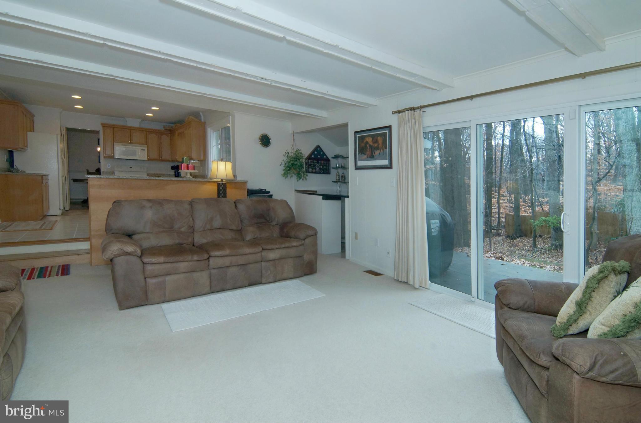 8023 Langbrook Road Springfield, VA 22152 - Photo 11 of 30 Family Room view showing New Glass Slider