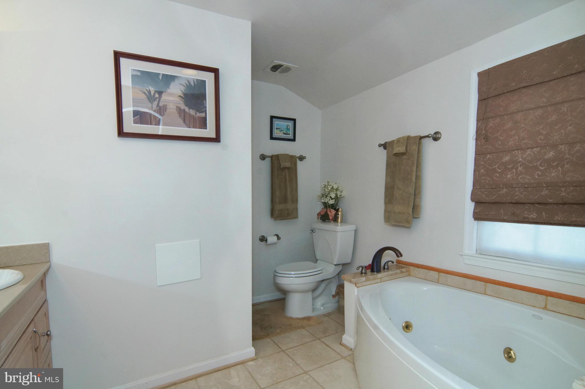 8023 Langbrook Road Springfield, VA 22152 - Photo 18 of 30 Master Bath viewing whirlpool Tub