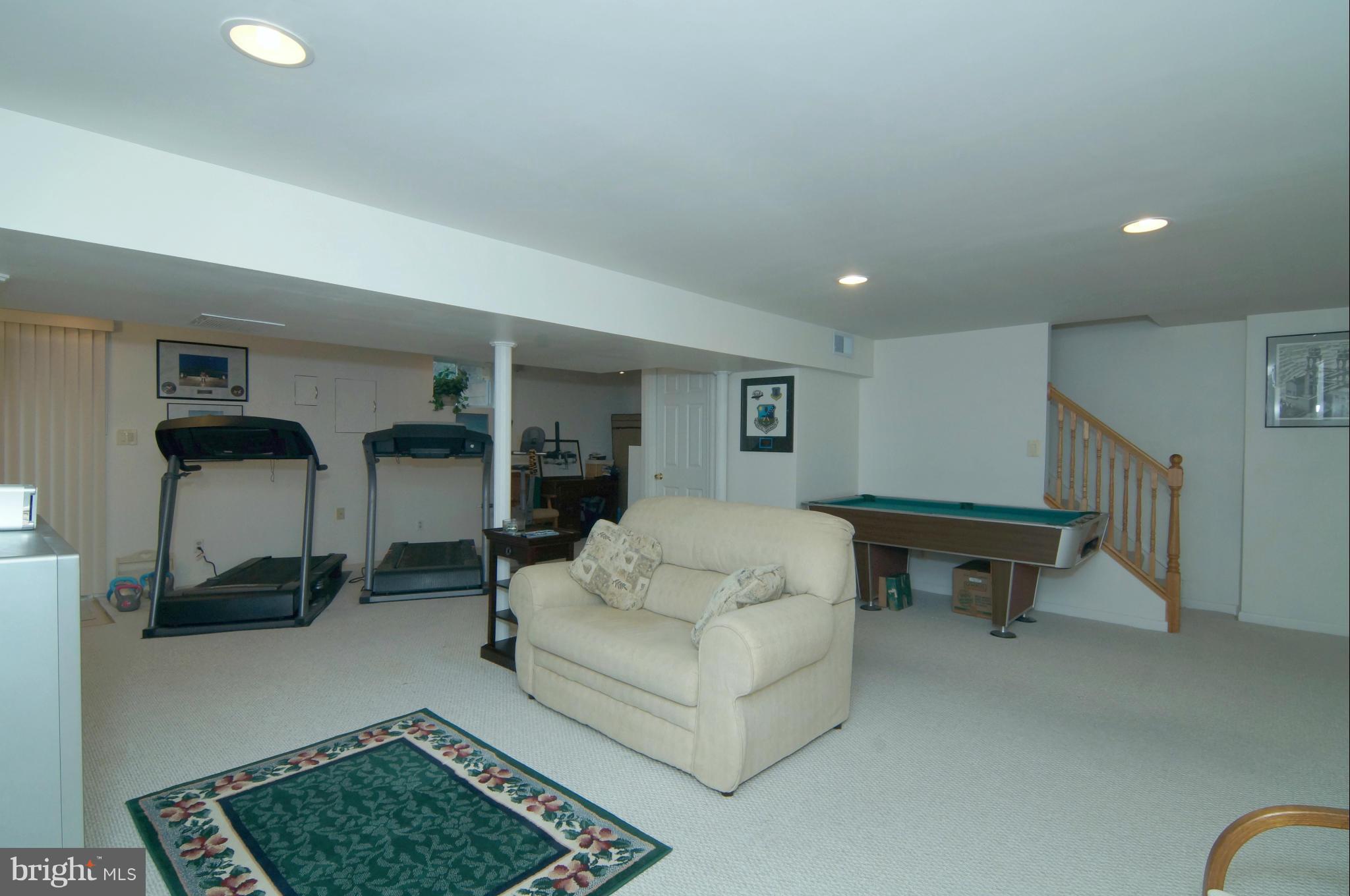 8023 Langbrook Road Springfield, VA 22152 - Photo 26 of 30 Finished Lower Level Rec Rm. w/WO