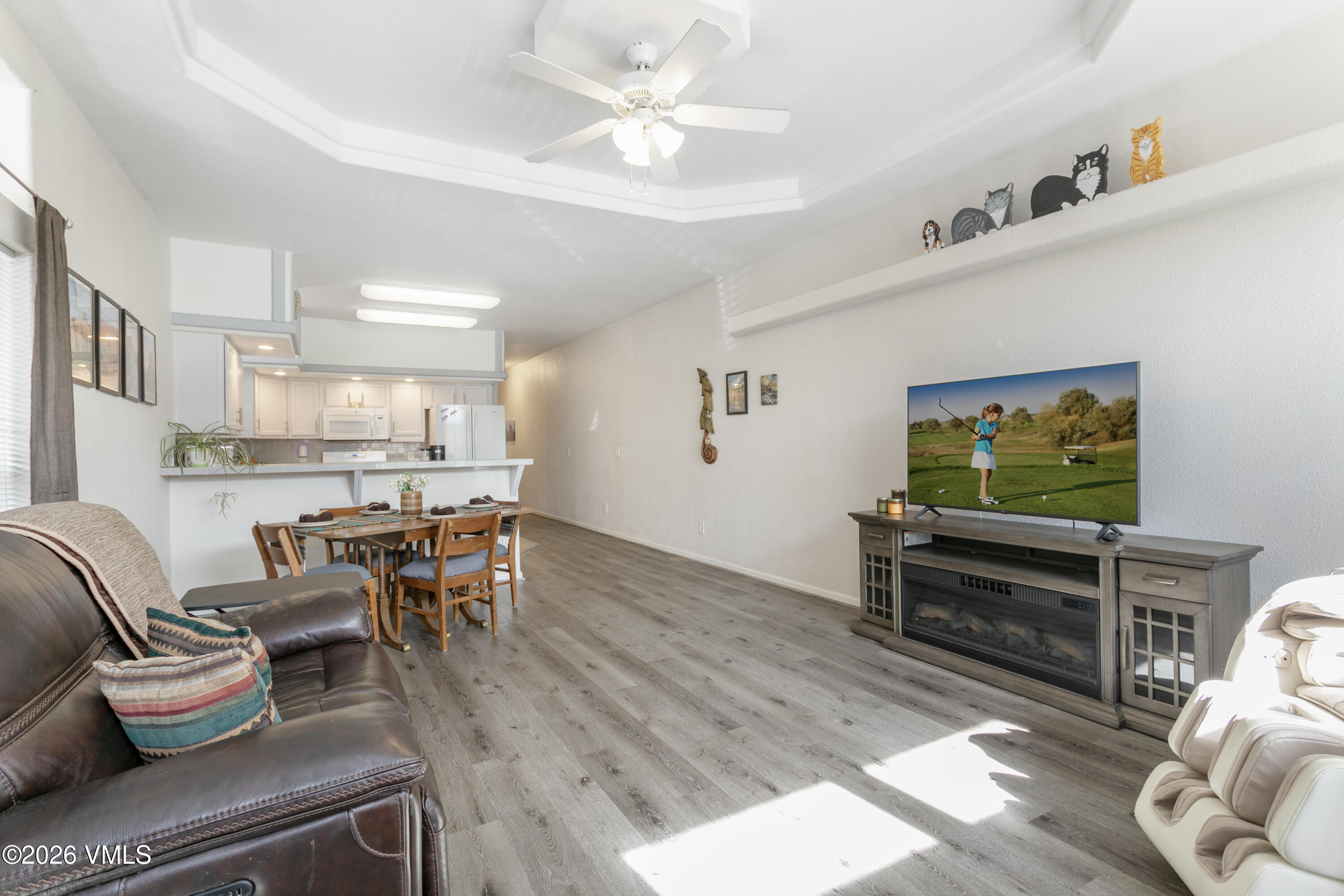 161 Haymaker Loop Gypsum, CO 81637 - Photo 5 of 40 a living room with furniture and a flat screen tv