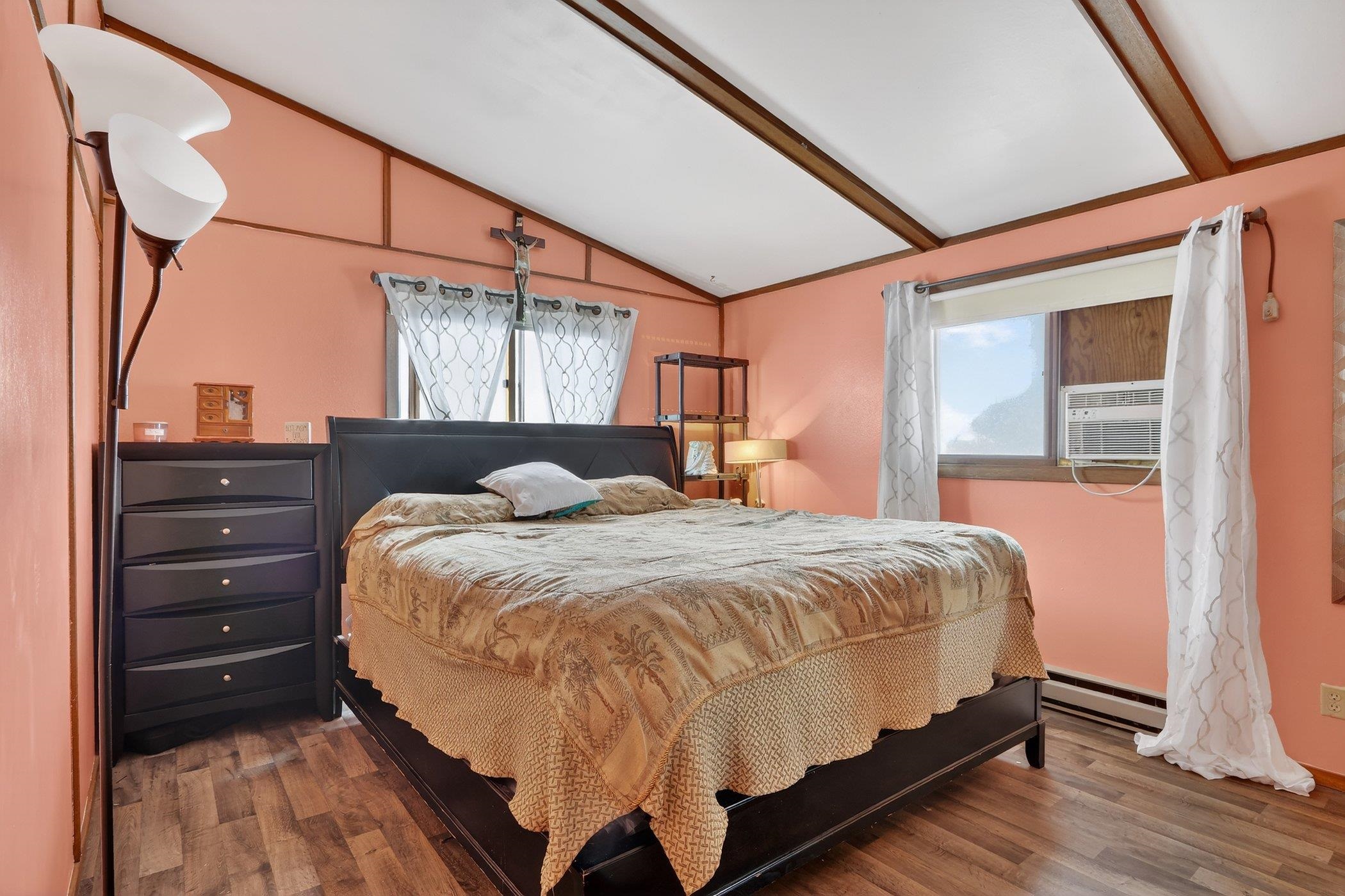 14858 Beaverton Road Poplar Grove, IL 61065 - Photo 18 of 45 a bedroom with a bed window and mirror