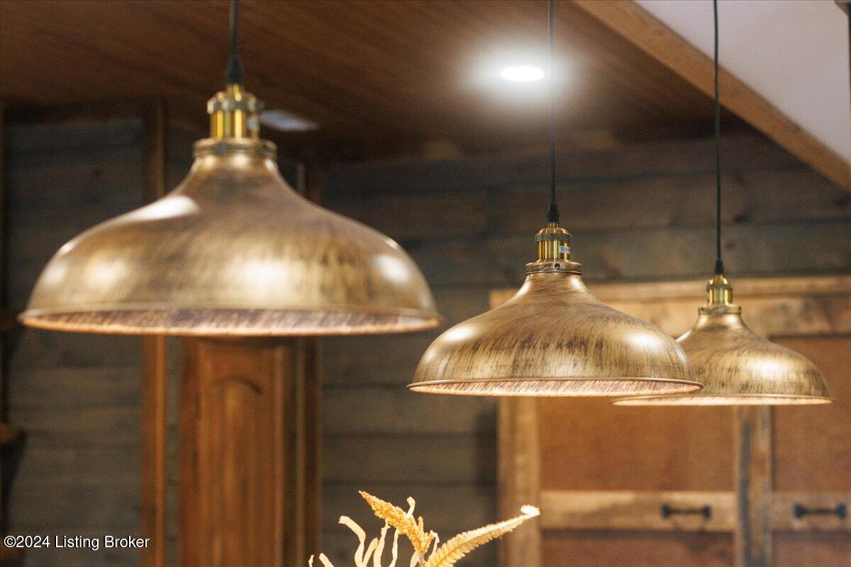 440 Pine Springs Road Clarkson, KY 42726 - Photo 69 of 109 Decorator light pendants over bar in walkout lower level