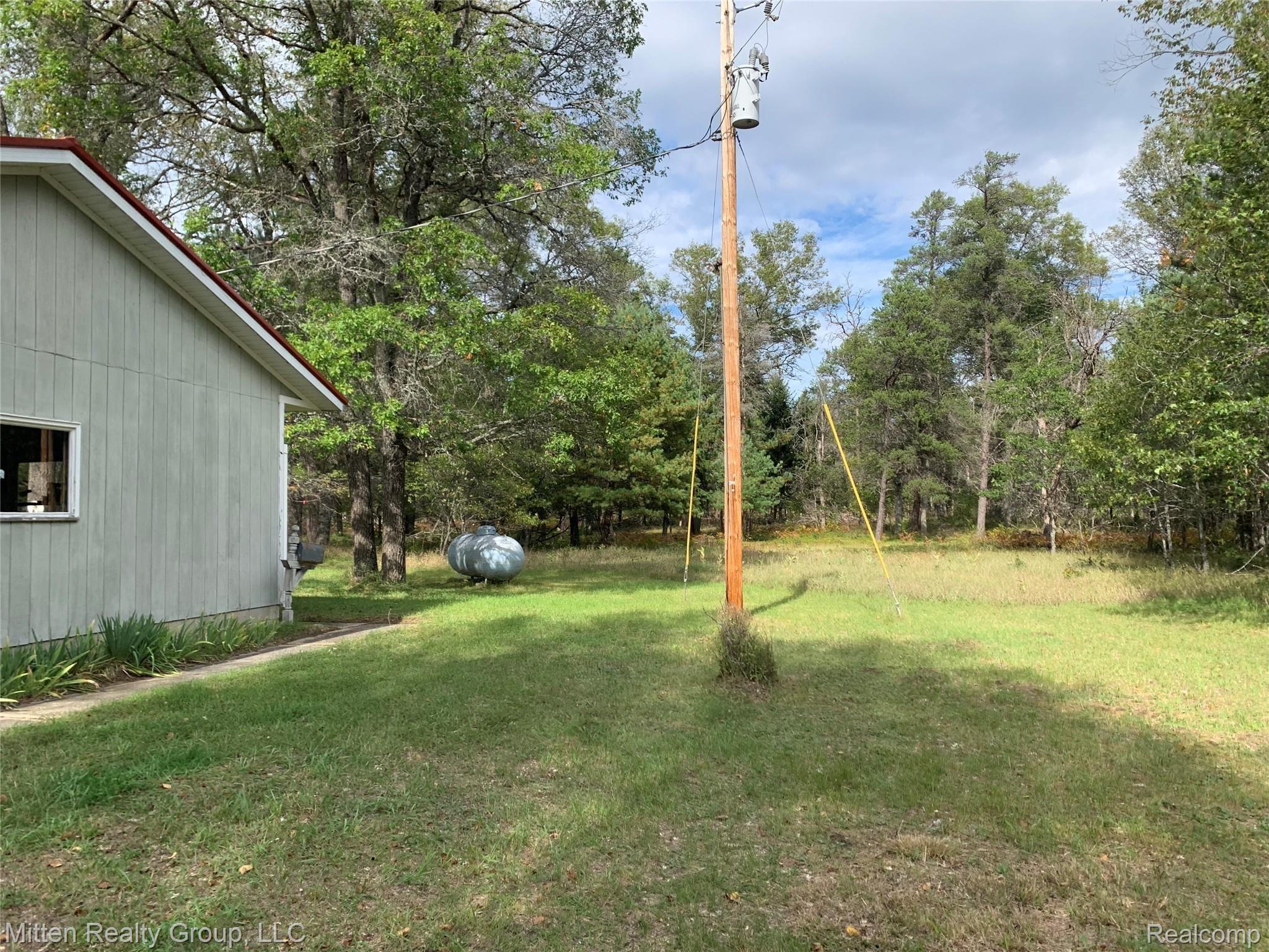 South end of property looking out backyard