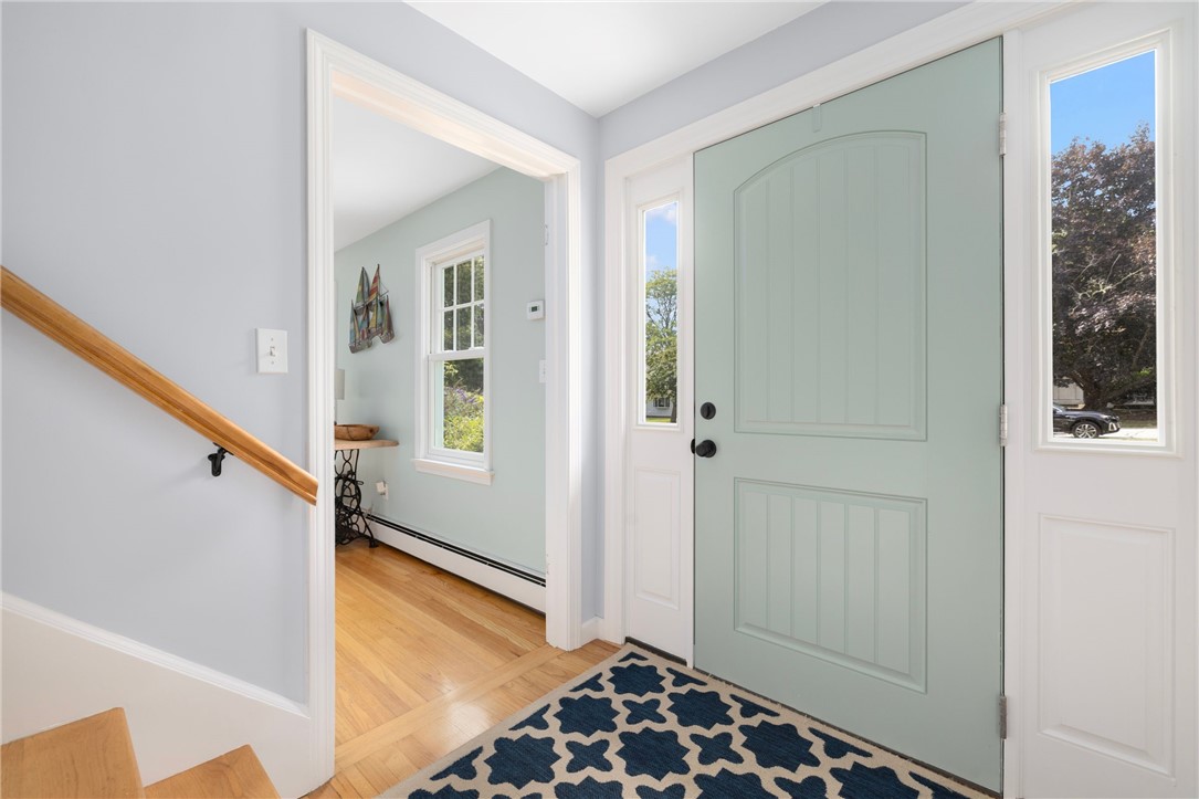 20 Harrington Avenue Portsmouth, RI 02871 - Photo 4 of 50 Front Entry Facing the Living Room