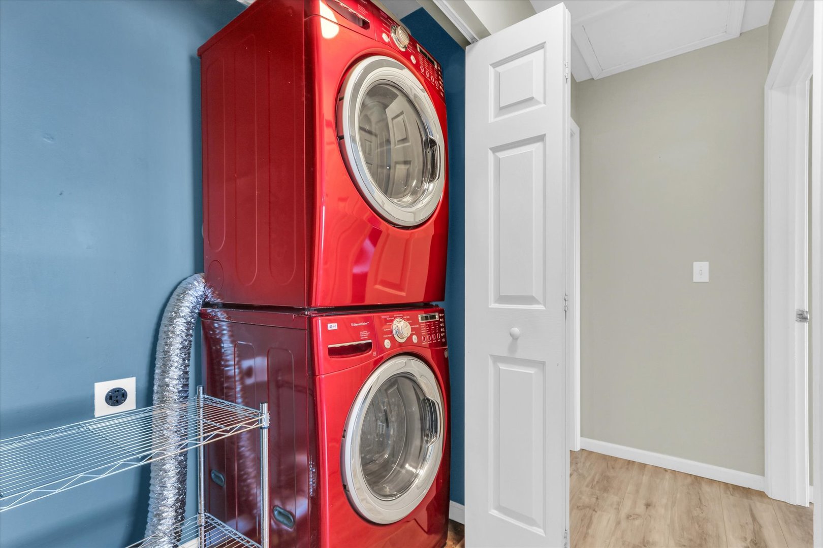 2402 Windward Boulevard, Unit 209 Champaign, IL 61821 - Photo 24 of 33 a utility room with dryer and washer