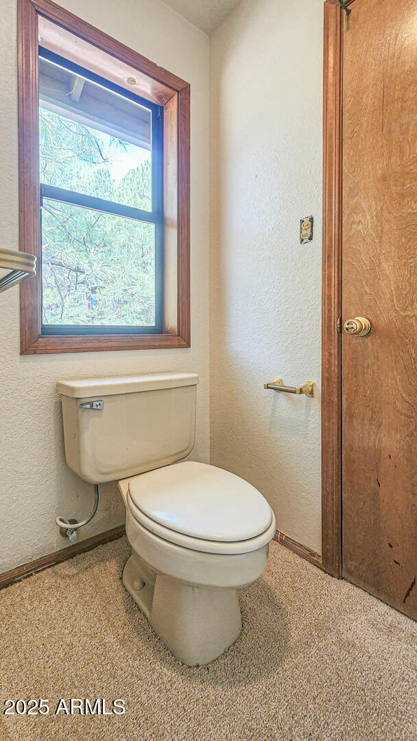 5115 Monte Vista Pine, AZ 85544 - Photo 26 of 35 a bathroom with a toilet and a vanity