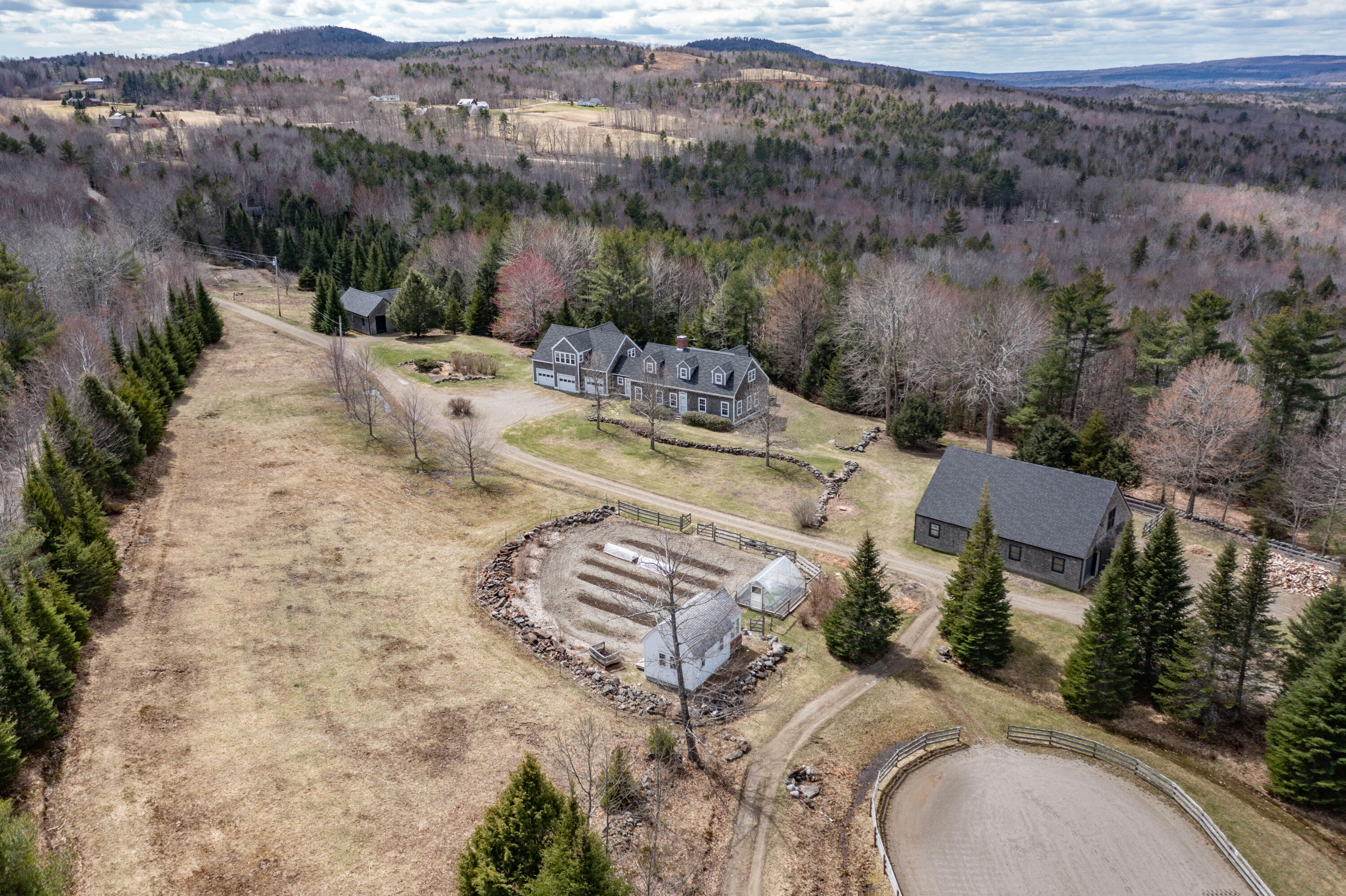 76 Jackson Road Hope, ME 04847 - Photo 3 of 29 View from above