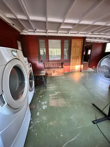 a picture of a room with a white wall