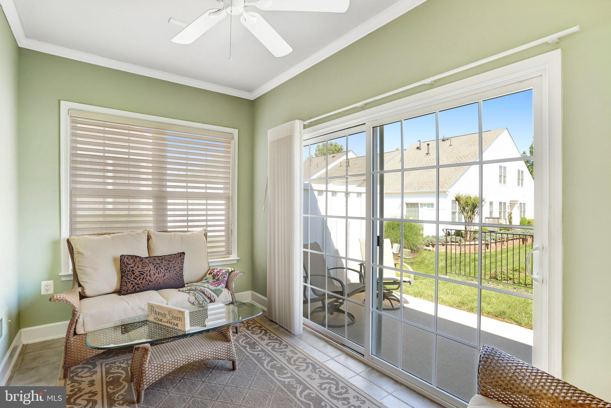 44406 Adare Manor Square Ashburn, VA 20147 - Photo 23 of 58 Sliding Glass Doors Bring in Sunlight!