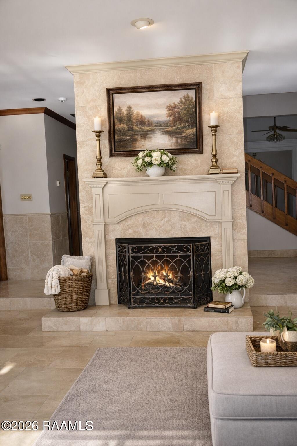 101 Hunters Hollow Lafayette, LA 70508 - Photo 14 of 49 Greatroom fireplace