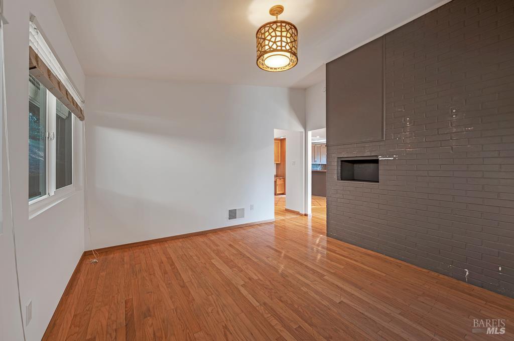 815 Dry Creek Road Healdsburg, CA 95448 - Photo 15 of 37 a view of empty room with a kitchen