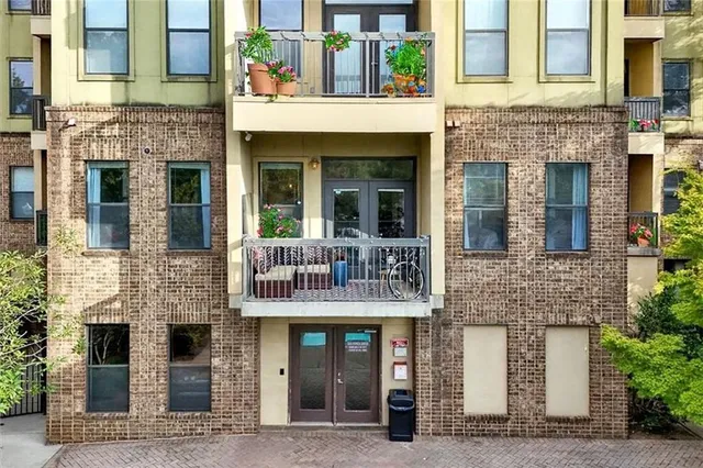 a bathroom with a double vanity sink a and mirror