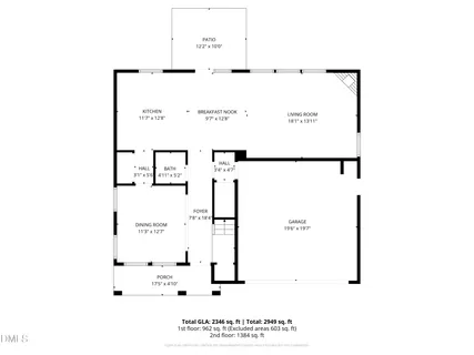 $505,000 | 2620 Teermark Lane, Durham, NC 27703