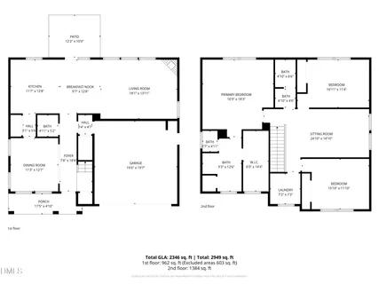 $505,000 | 2620 Teermark Lane, Durham, NC 27703