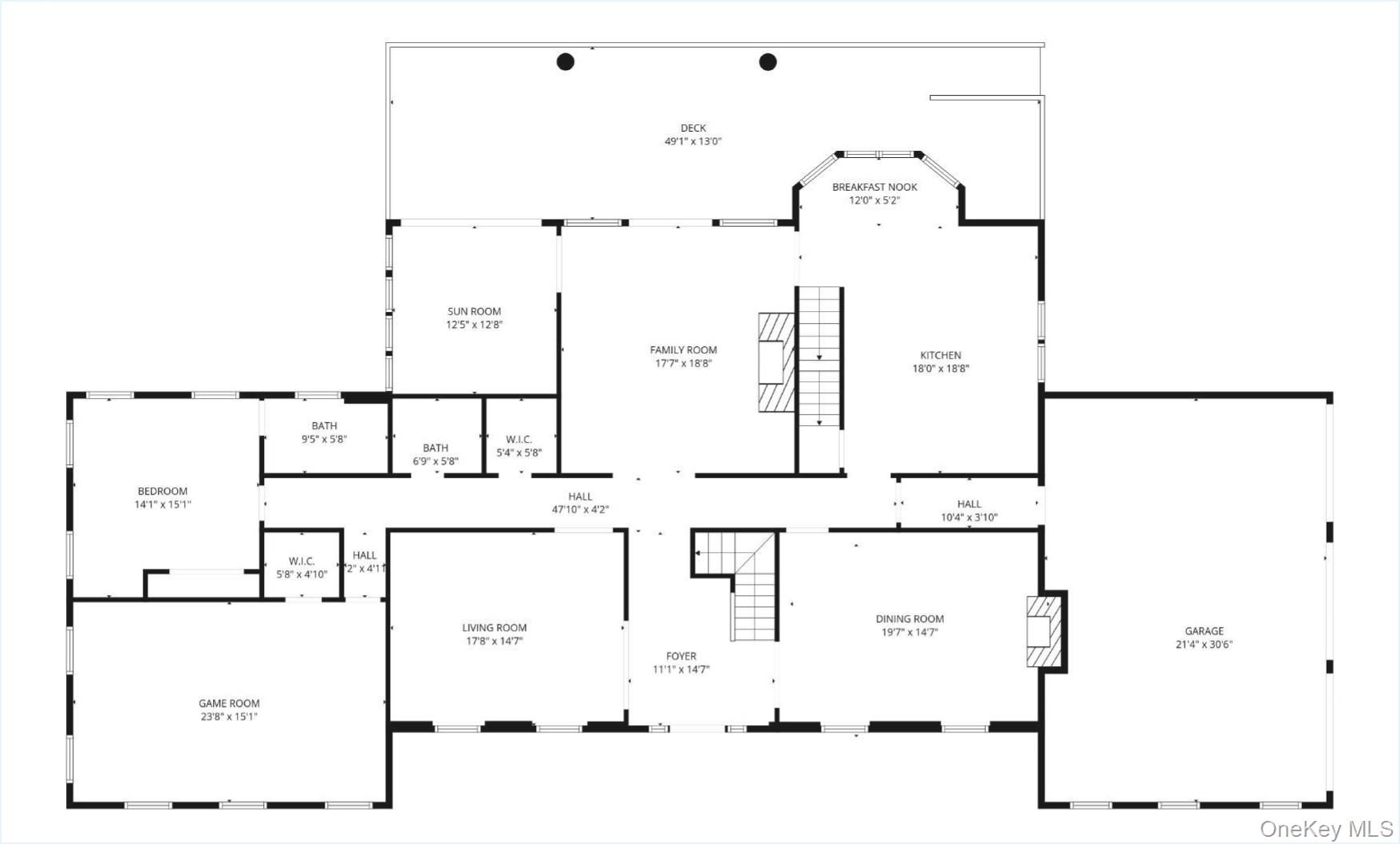 6 Oak Ridge Court West Harrison, NY 10604 - Photo 43 of 45 a picture of floor plan