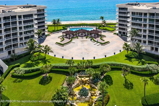 a view of an ocean and beach