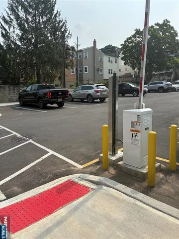 a view of an bike storage