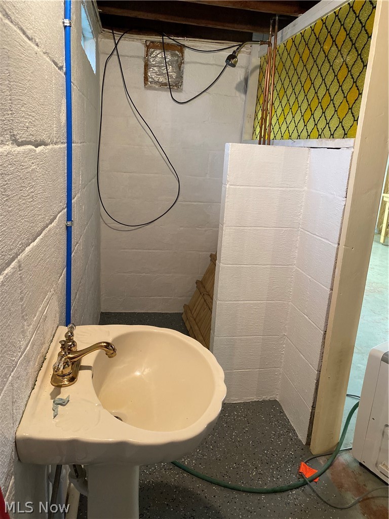 807 Plymouth Ridge Road Ashtabula, OH 44004 - Photo 25 of 34 Lower level full bath with shower.