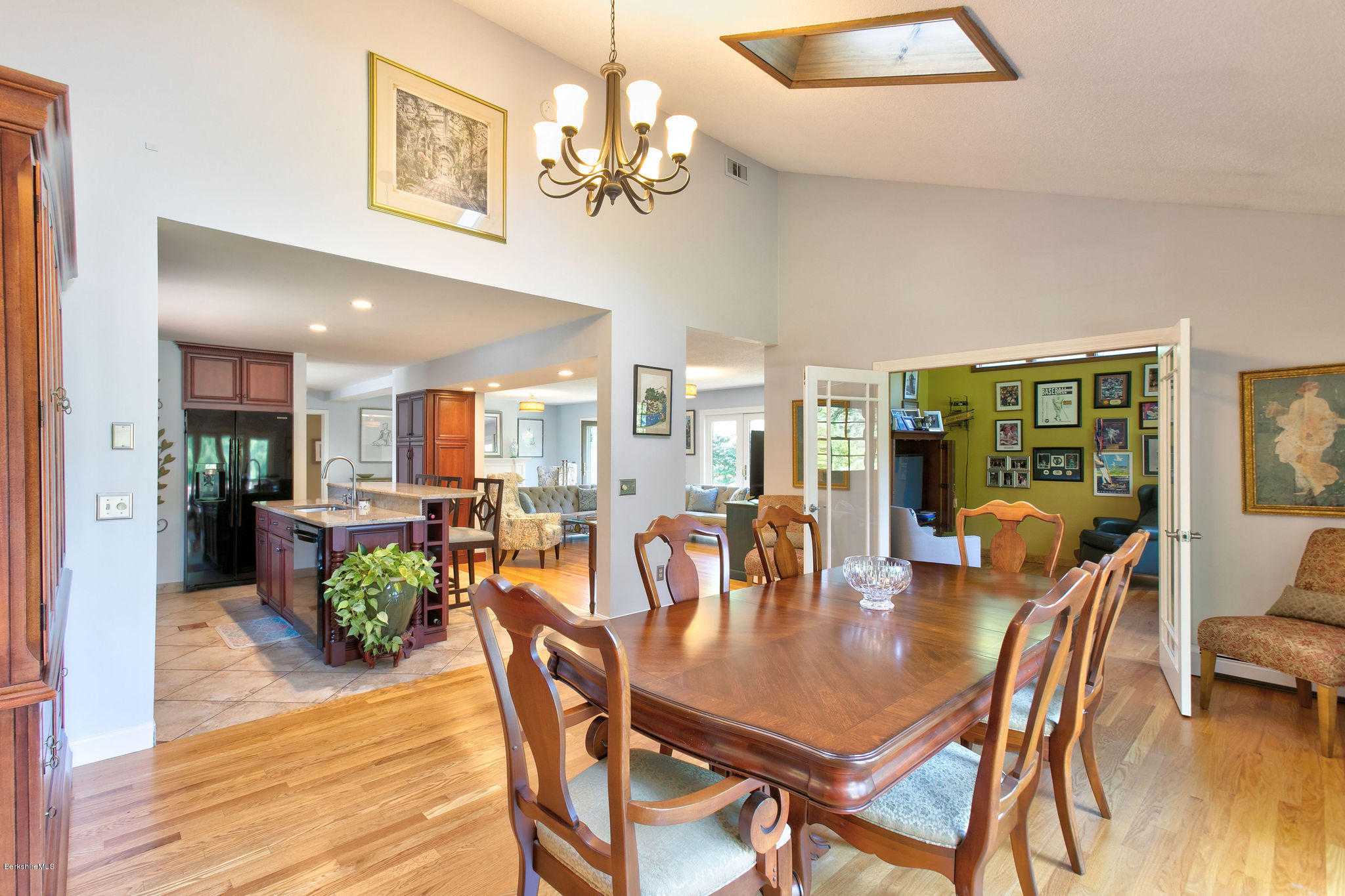 280 Dalton Division Road Pittsfield, MA 01201 - Photo 14 of 47 Dining Room With Skylights