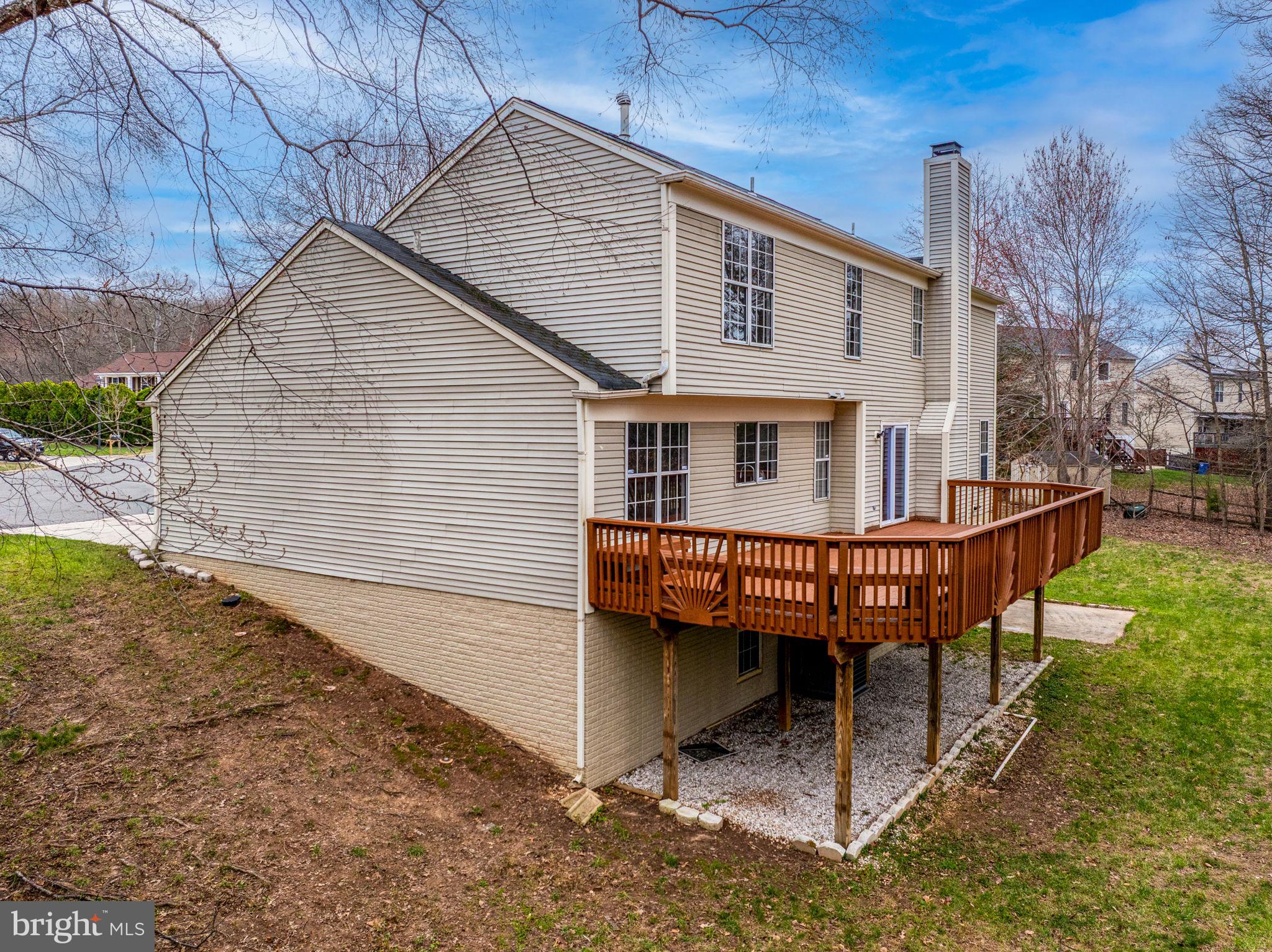 501 Dobbin Court Accokeek, MD 20607 - Photo 37 of 38 a view of a house with backyard and sitting area