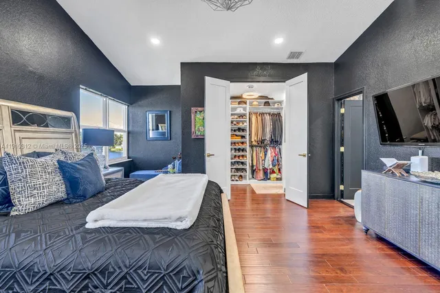 a view of a city with an ocean view