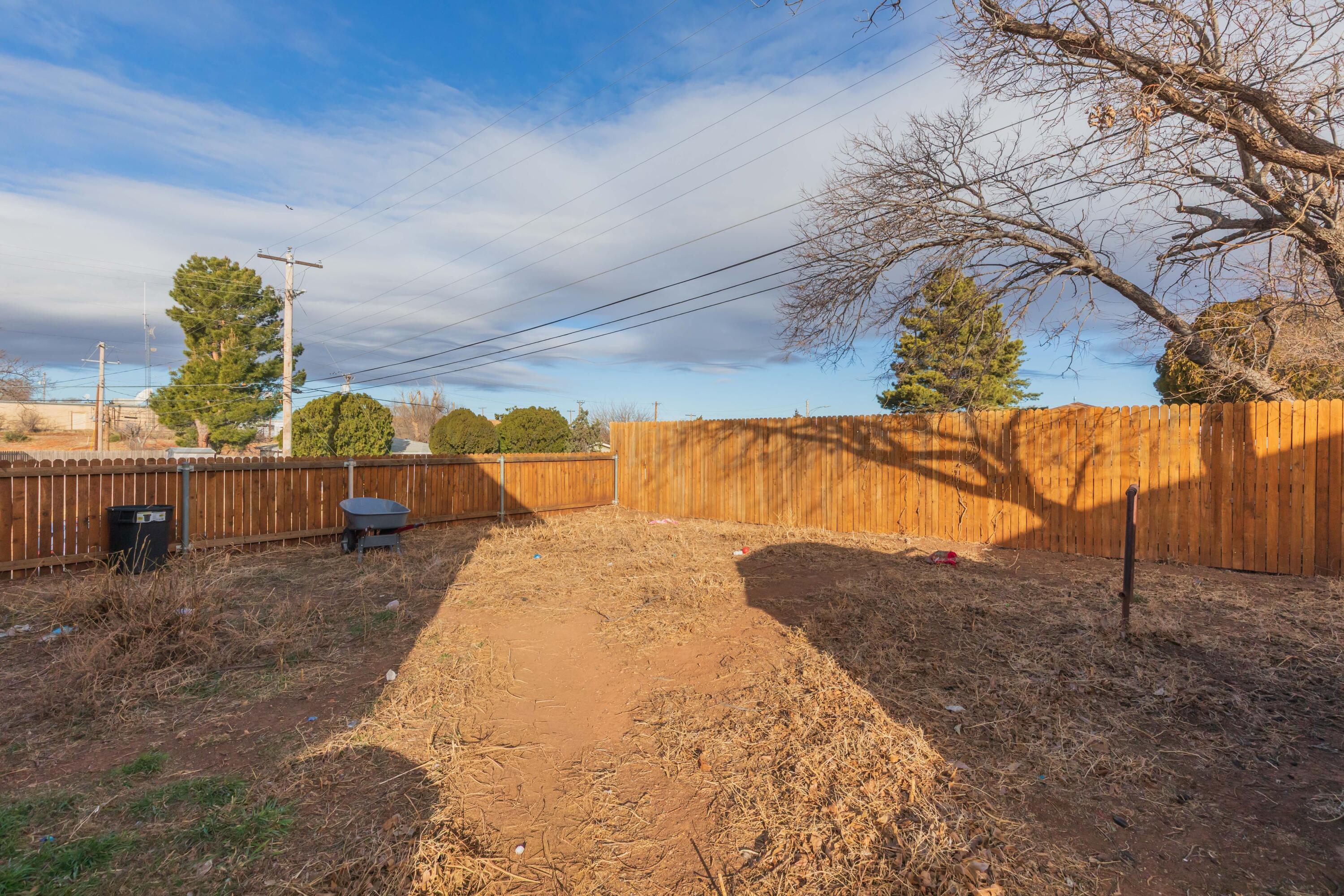 105 Smith Street Borger, TX 79007 - Photo 25 of 26 BACKYARD