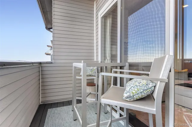 a view of balcony and patio