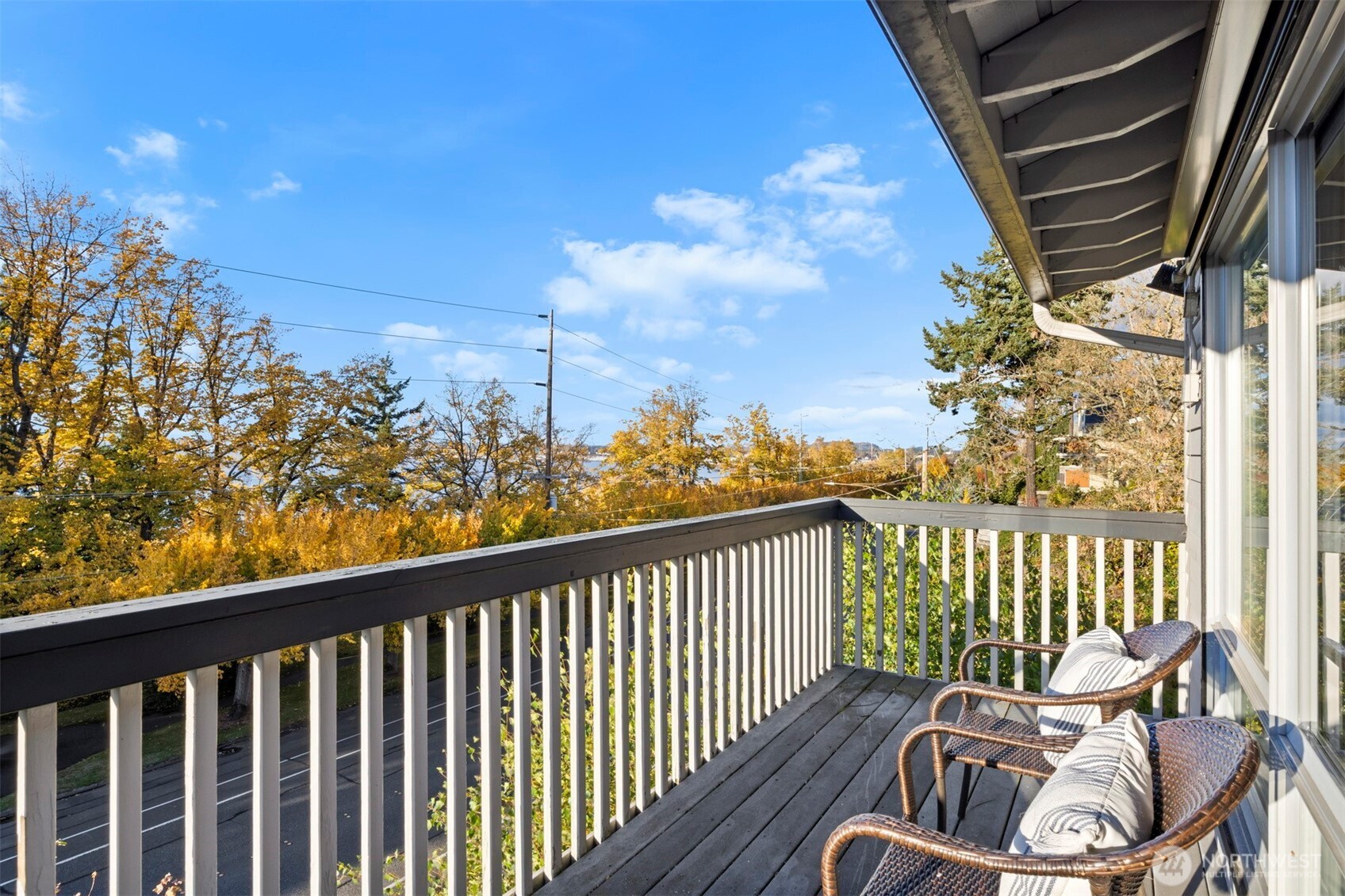 337 South State Street, Unit 2 Bellingham, WA 98225 - Photo 13 of 40 a view of a balcony with furniture