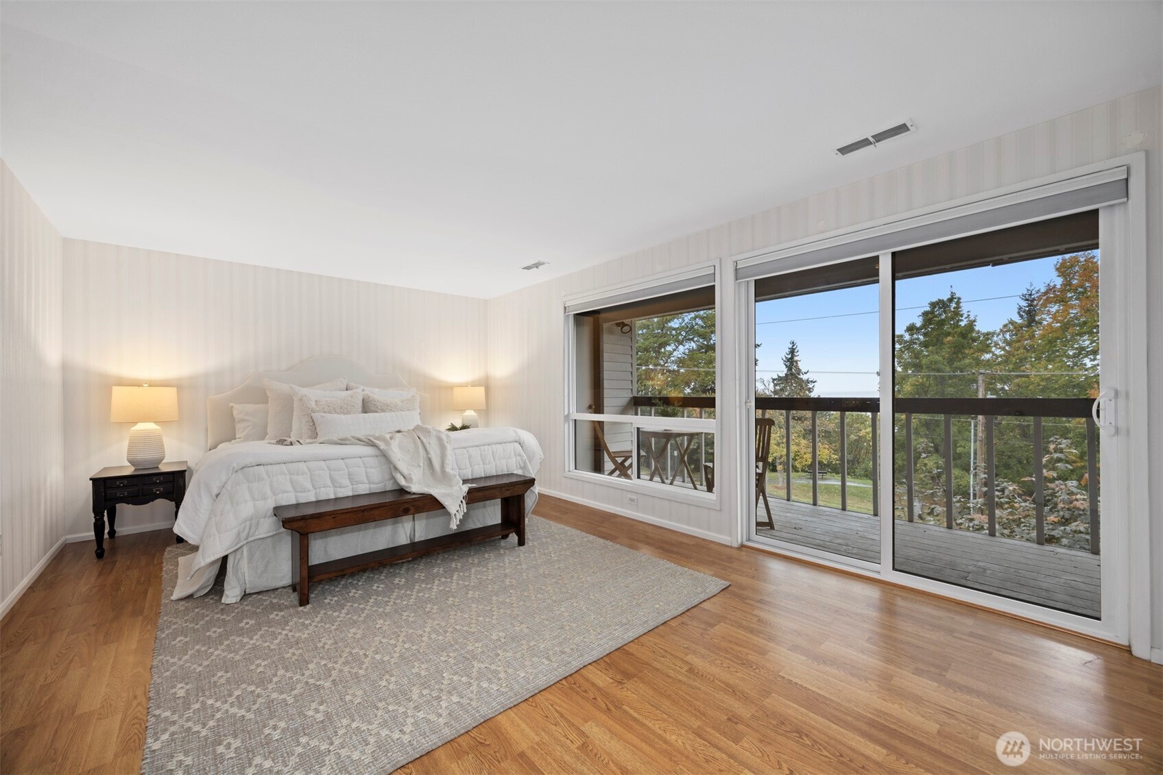 337 South State Street, Unit 2 Bellingham, WA 98225 - Photo 19 of 40 a bed room with a bed and a large window