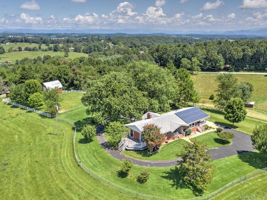 321 Gouges Branch Road Leicester, NC 28748 - Photo 5 of 48 a view of outdoor space and yard