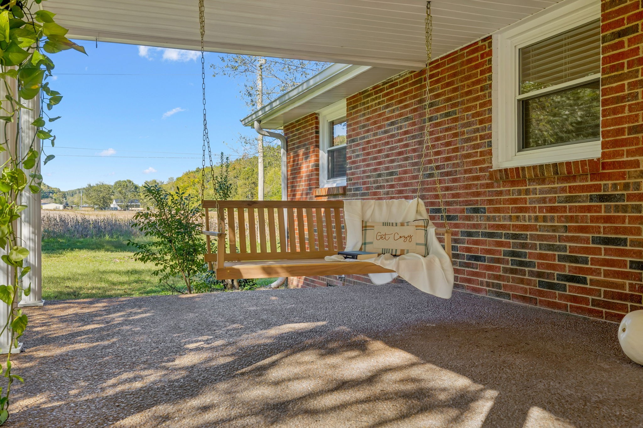 10446 Bold Springs Road McEwen, TN 37101 - Photo 6 of 54 a view of a backyard with pathway